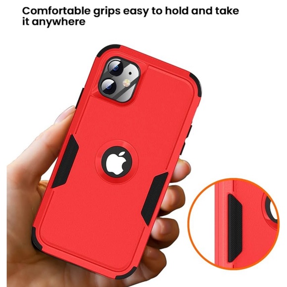 FireNova IPhone 11 Red case drop proof 6.1 awesome heavy duty protective case - Picture 7 of 11
